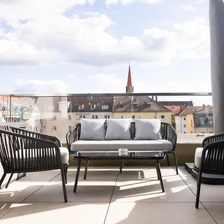 Apartahotel The Penthouse At Eco Smart Núremberg