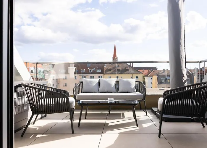 Aparthotel The Penthouse At Eco Smart Norimberga